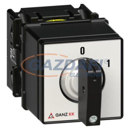   GANZ KKZ0-20-6001 Be-Ki kapcsoló, kulccsal zárható, 2P, 20A, IP42