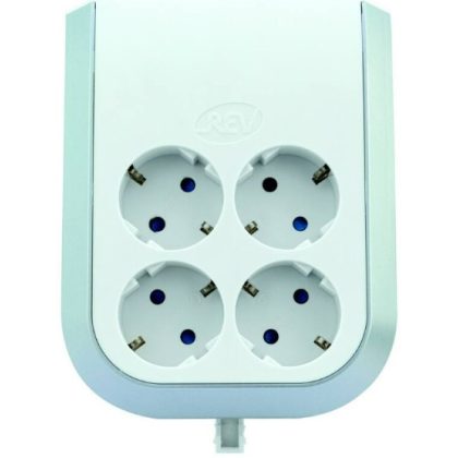   GAO 0020340112 MultiPower 4 Grounded Distribution Adapter, White