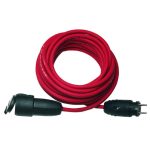   GAO 006326 Grounded swing extension 25m, H07V3V3-F 3x1.5, red IP44