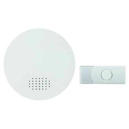 GAO 0082430103 Csengő, vezeték nélküli, 100m,fehér