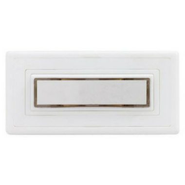 GAO 0083610102 Bell Button with Nameplate with 1 White Illumination