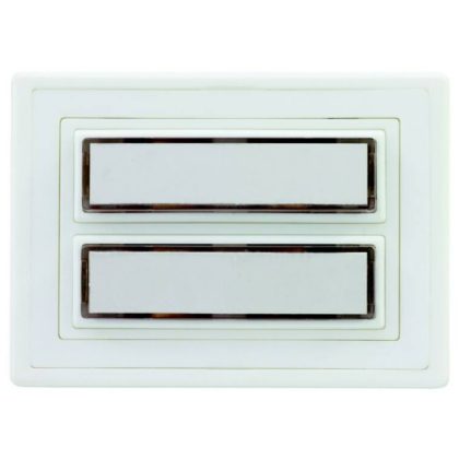   GAO 0083620102 Bell Button with Nameplate 2 White Illumination