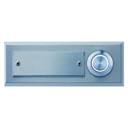   GAO 0083646302 Bell Button with Nameplate with 1 Steel LED Illumination