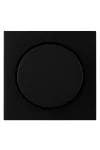 GAO 0221702706 "Soft Touch" Optima dimmer fedlap, fekete színben GAO 0221702706 "Soft Touch" Optima dimmer fedlap, fekete színben