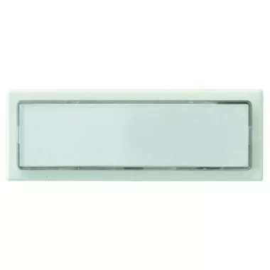 GAO 0504220555 Bell Button with Nameplate with 1 White Illumination