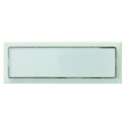   GAO 0504220555 Bell Button with Nameplate with 1 White Illumination