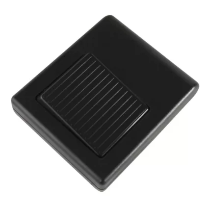 GAO 0509118555 Talpkapcsoló 250V/3A, szögletes, fekete