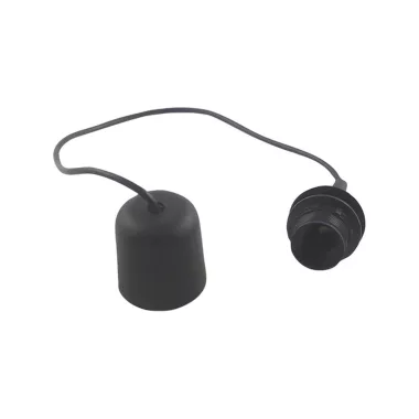 GAO 0513052555 Lámpafüggeszték, E27, 70cm, fekete