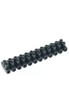 GAO 0518410777 Sorkapocs, 2 csavaros, 0.5-4 mm, 12p, fekete színben