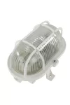 GAO 0590046555 Hajólámpa, ovális, műanyagráccsal 60W, IP44 fehér R GAO 0590046555 Hajólámpa, ovális, műanyagráccsal 60W, IP44 fehér R