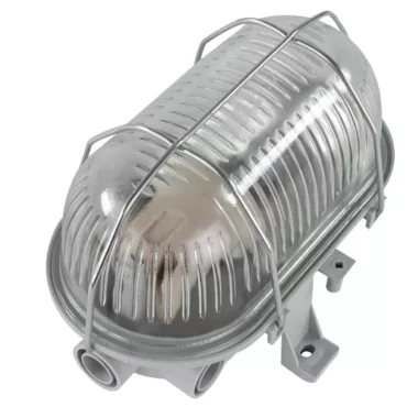 GAO 0590120555 Hajólámpa, ovális, fémrácsos 60W, IP44 szürke R GAO 0590120555 Hajólámpa, ovális, fémrácsos 60W, IP44 szürke R