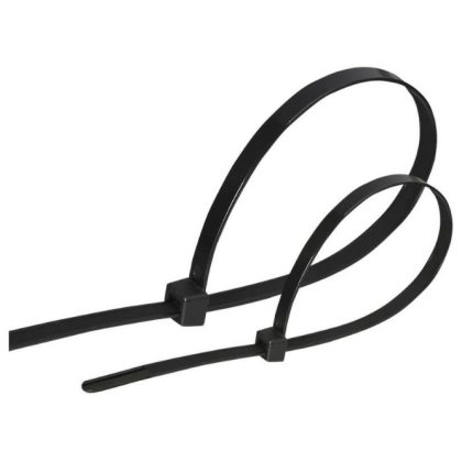 GAO 08275 Kábelkötegelő, 120x3.2mm, fekete, 25db