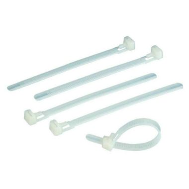 GAO 08315 Kábelkötegelő, oldható, 200x7.6mm, fehér, 25db