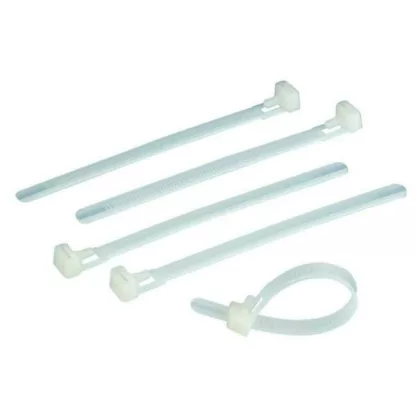 GAO 08315 Cable Tie, detachable, 200x7.6mm, white, 25pcs