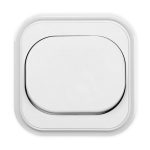 GAO 10110 ECO váltókapcsoló kerettel, fehér IP20