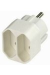 GAO 12710 Unearthed Distributor 2, 2, 5A, White; 250V, 2.5A