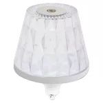   GAO 2021001735 LED palacklámpa akkumulátorral Lamprusco 3000K kristály