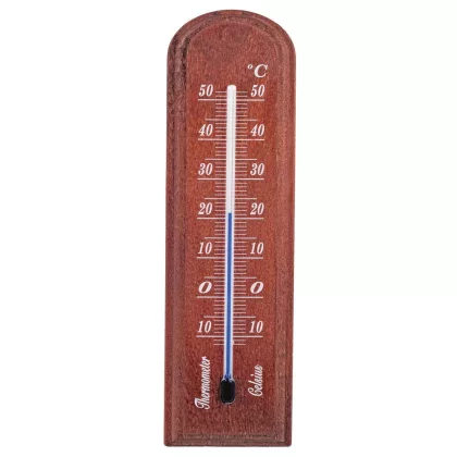 GAO 3000068 Hőmérő beltéri fa 40x150mm dió