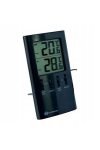 GAO 3001454 Hőmérő digitális kül és beltéri min/max érték, óra fekete