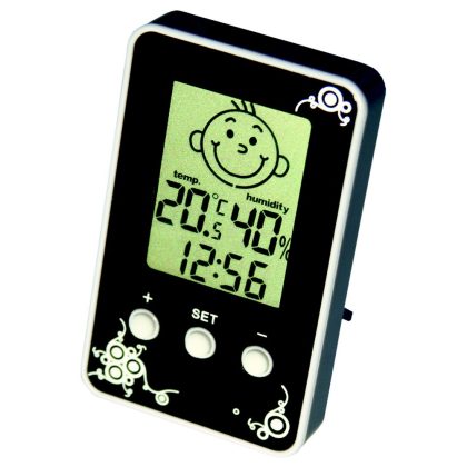   GAO 3008835 Hőmérő/higrométer  SMILE beltéri, klimakomfort, nedvességtartalom, fk