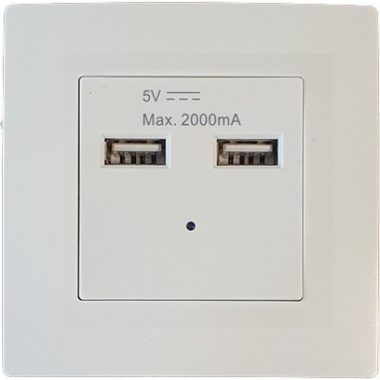 GAO 3299 Süllyesztett USB aljzat dupla