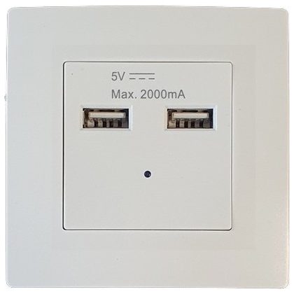 GAO 3299 Süllyesztett USB aljzat dupla