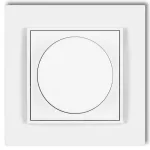   GAO 4106H MINI fényerőszabályzó, kerettel, fehér színben