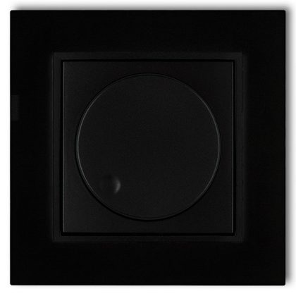  GAO 4134H MINI fényerőszabályzó, kerettel, matt fekete színben