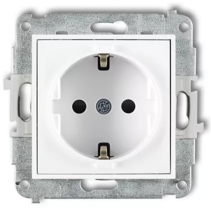 GAO 4179H MINI egyes dugalj keret nélkül fehér