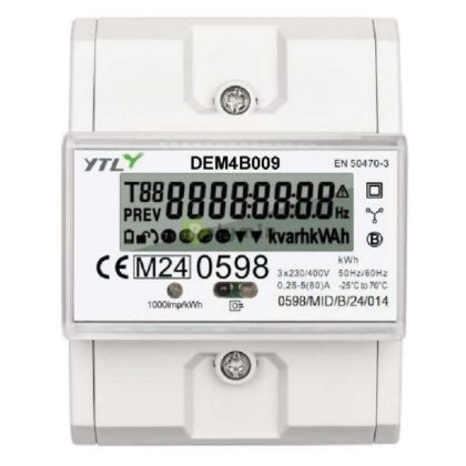 Gao  5263H 3 pólusú digitális almérő DIN sínre