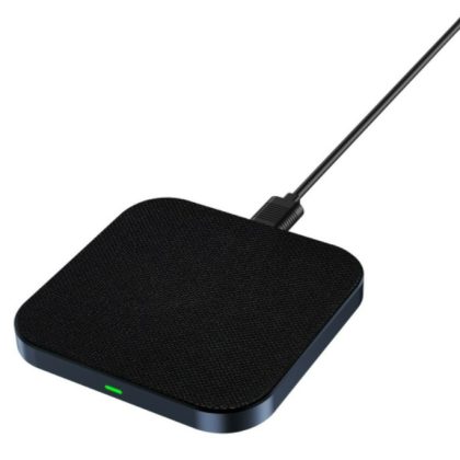 GAO 6091H USB Induktív telefontöltő, fekete, 79x9 mm
