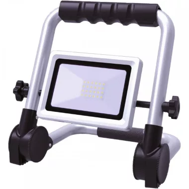 GAO 7992H LED fényvető "Flexi", hordozható összecsukható állvánnyal, 20W, 1600lm, IP65, 1.5m H05RN vezetékkel