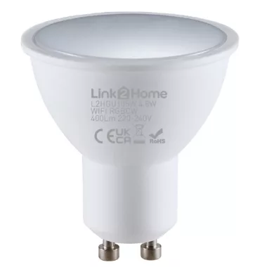 GAO 8032H L2H Pro GU10 4.8W 400lm okos izzó 2700-6500K + RGB 4db