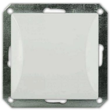 GAO 8700H OPAL flush-mounted single-pole switch without frame, white