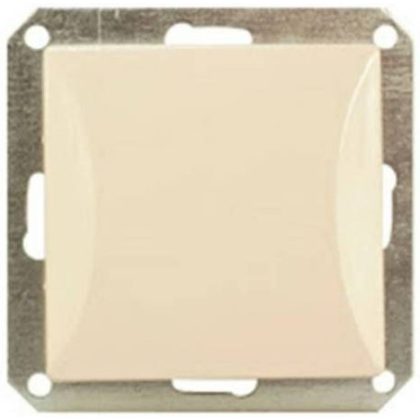   GAO 8719H OPAL flush-mounted single-pole switch without frame, beige