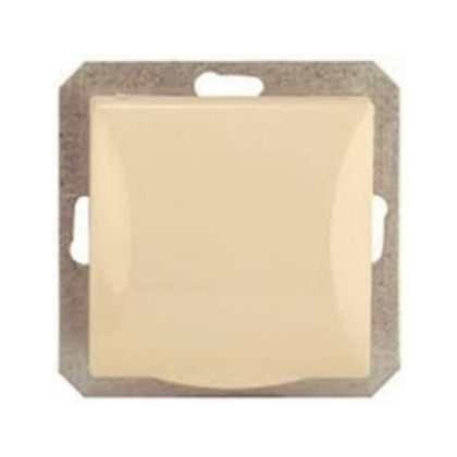   GAO 8725H OPAL flush-mounted socket, single, without frame, with earthed pin cover, beige