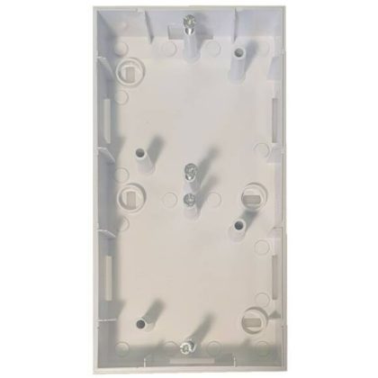 GAO 8735H OPAL recessed wall mounting box double white