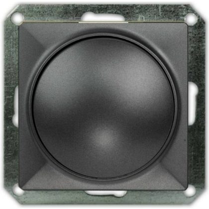 GAO 8758H OPAL recessed dimmer without frame, graphite