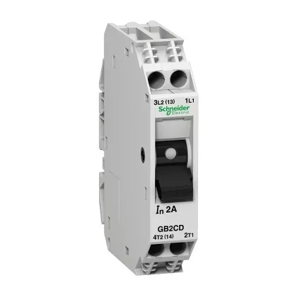 SCHNEIDER GB2CD12 Hő-mágnes mrgszakító 1P+N 6A