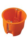 TRACON GD60 Gipszkarton doboz, mély, fedél nélkül, narancssárga 65×60mm TRACON GD60 Gipszkarton doboz, mély, fedél nélkül, narancssárga 65×60mm