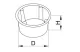 Cutie TRACON GD60 din gips-carton, adânc, fără capac, portocaliu 65 × 60mm, IP44