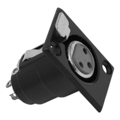 GLOBIZ 05195 XLR aljzat • 3 pólusú GLOBIZ 05195 XLR aljzat • 3 pólusú