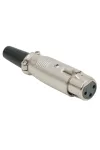GLOBIZ 05206 XLR aljzat • 3 pólusú GLOBIZ 05206 XLR aljzat • 3 pólusú
