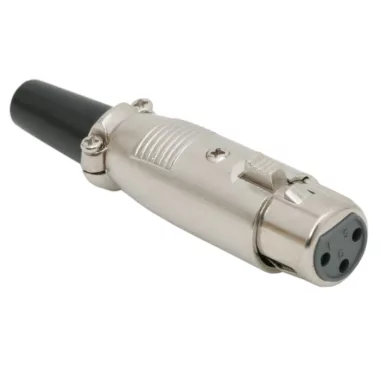 GLOBIZ 05206 XLR aljzat • 3 pólusú