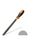 HANDY 10612 Precíziós reszelő fémhez - félkör alakú - kétszeres vágású - közepes durvaságú