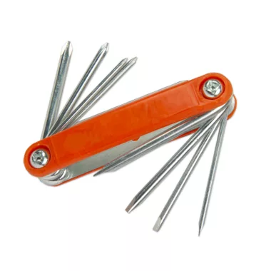 HANDY 10833 Összecsukható zseb csavarhúzó készlet - 8 az 1-ben HANDY 10833 Összecsukható zseb csavarhúzó készlet - 8 az 1-ben
