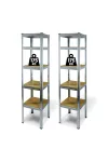 GLOBIZ 10845 Fémpolc állvány - 5 szintes - fém - max. 175 kg - 180 x 40 x 40 cm - 2 db / c GLOBIZ 10845 Fémpolc állvány - 5 szintes - fém - max. 175 kg - 180 x 40 x 40 cm - 2 db / c
