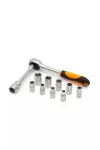 HANDY 10857A Dugókulcs készlet - 1/4" - 12 db