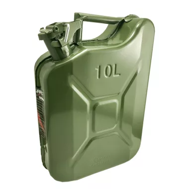 CARGUARD 10889B Üzemanyagkanna - fém - 10 L - zöld