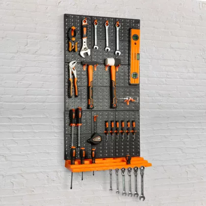 HANDY 10944B Fali rendszerező, szerszámtartó - 3 db tábla, 50 x 33 cm HANDY 10944B Fali rendszerező, szerszámtartó - 3 db tábla, 50 x 33 cm